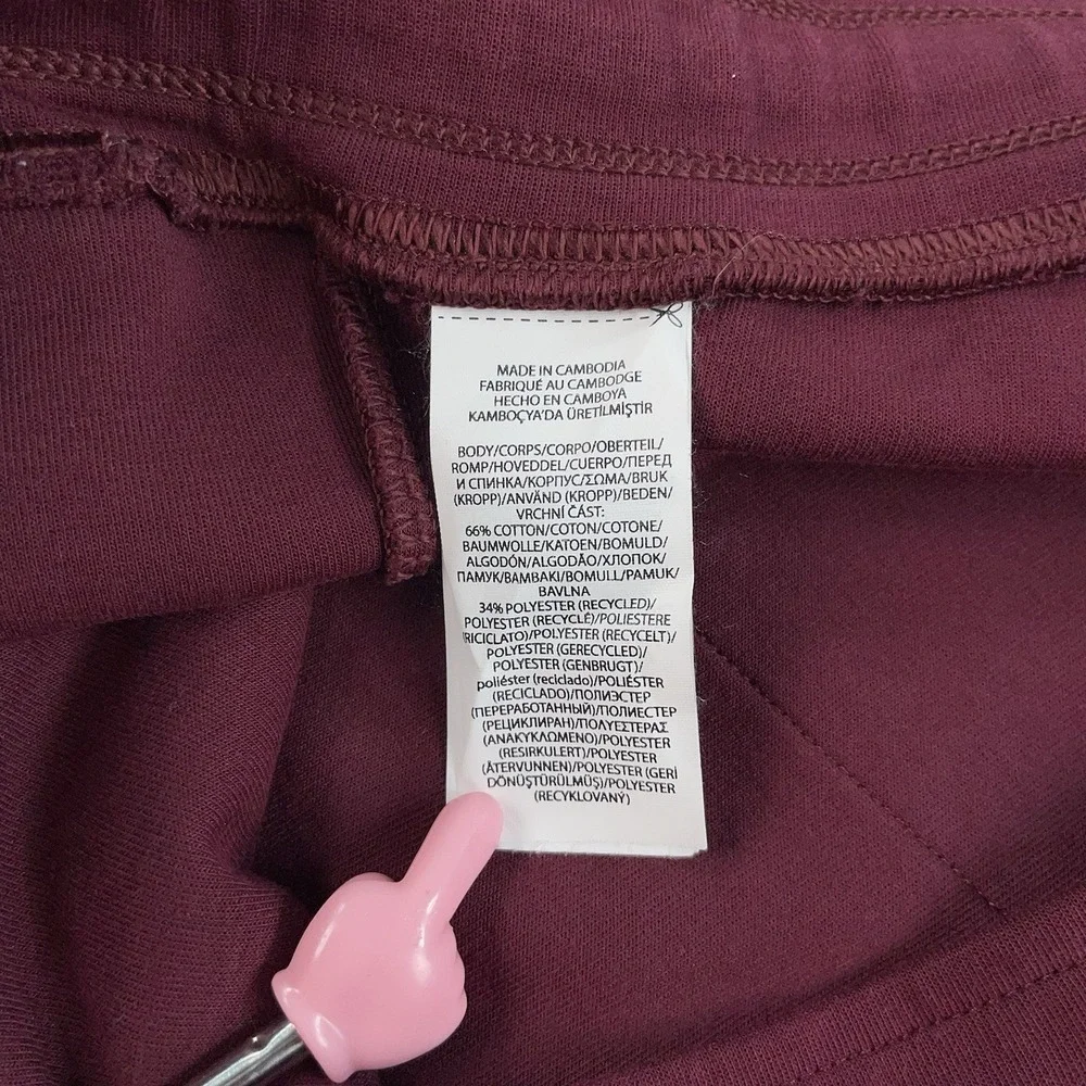 Polo Ralph Lauren Sweat Shorts Mens XL Burgundy Fleece Drawstring Pony Logo